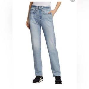 rag & bone Miramar Straight Leg Cotton Terry Pants